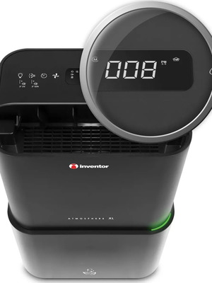 Inventor Atmosphere XL Dehumidifier 25lt Black New with Ionizer and Wi-Fi