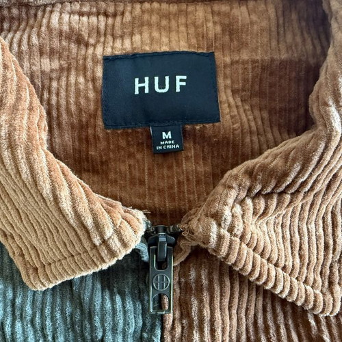 HUF Vandenberg Corduroy Jacket used, men's size M, 100% cotton