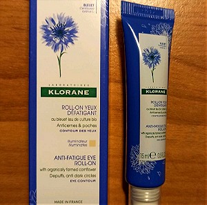 Klorane BB Cream Bleuet Anti-Fatigue Eye Roll-On με κυανοκενταυρίτιδα 15ml