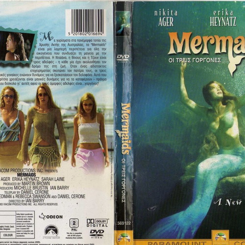 Mermaids The Three Mermaids DVD used, action fantasy with subtitles