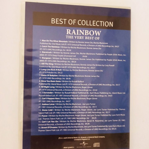 Rainbow Best Of Collection CD used
