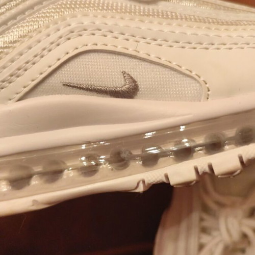Nike Air Max 97 αθλητικά μεταχειρισμένα, μέγεθος 37,5, άσπρα