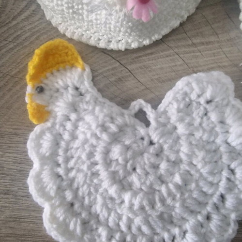 Various knitted decorations new, price for all together