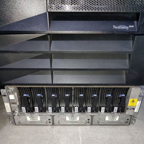 IBM 7133 D40 Storage Enclosure with 16 x IBM SSA 18.2GB and SSA Controller used