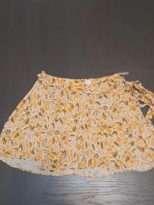 Toi&Moi yellow summer mini skirt new