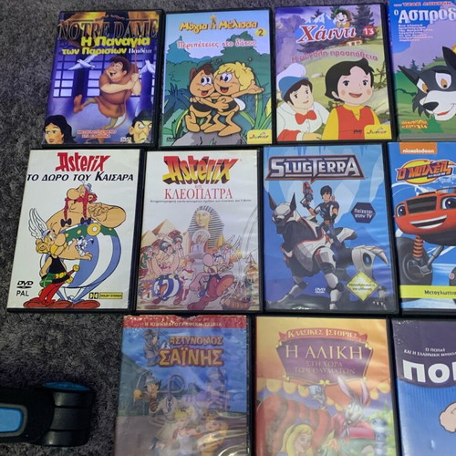 DVD movies like new, dubbed