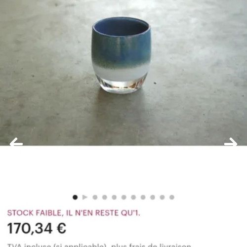 Glassybaby glass candlesticks like new, set of two