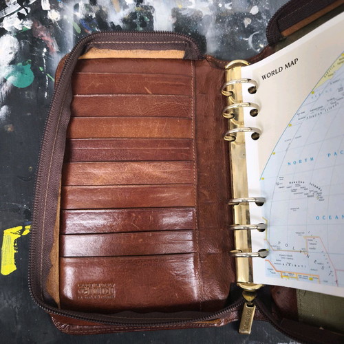 Ciudi Italy leather organizer like new
