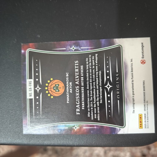 Fragiskos Alvertis 99 auto card like new