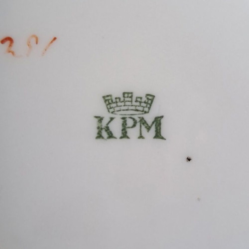 KPM porcelain milk jug, Germany