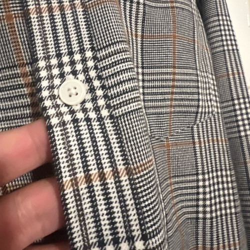 H&M Checked Shirt XXL 100% Cotton Like New Vintage Style
