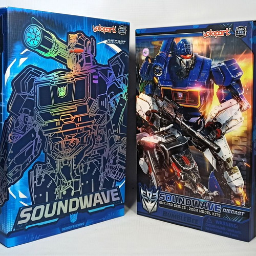 Soundwave AMK Pro Series Model Kit new with Ravage figure