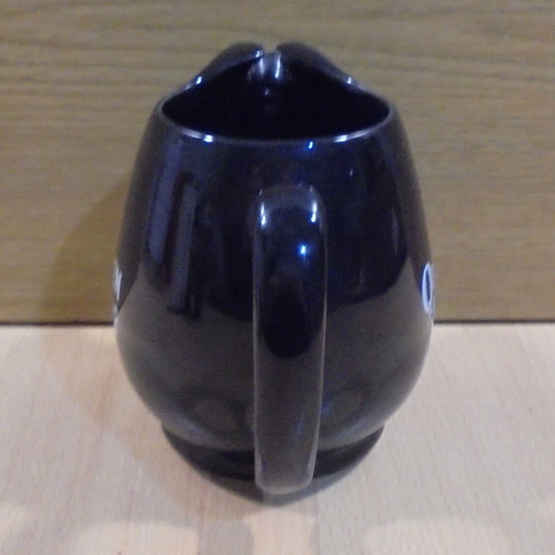 Queen Anne Scotch Whisky old promotional ceramic jug used