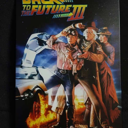 Metal decorative sign Back to the Future Part III like new