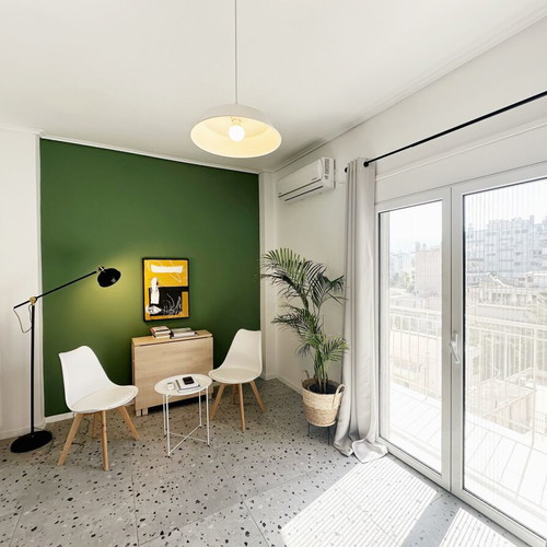 Apartment in Palaio Faliro 51 m², 5th floor, furnished with balcony