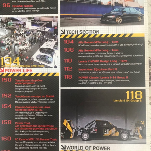 Power Techniques magazine used, issue 127 October 2009