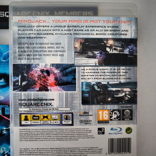 Mindjack PS3 game