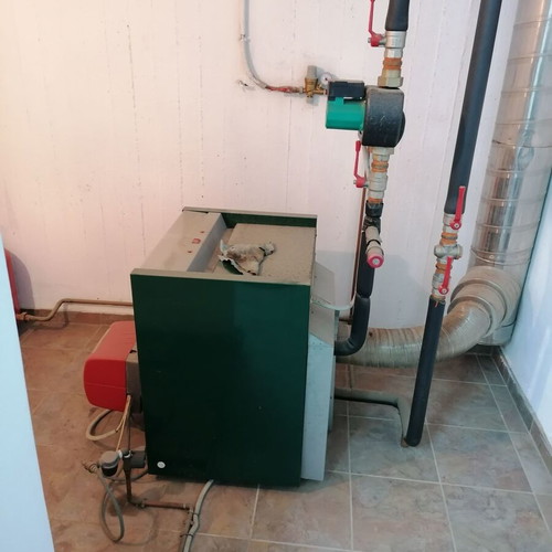 Master Cast Iron Boiler F-204 used with Wilo TOP-S 30/7 circulator