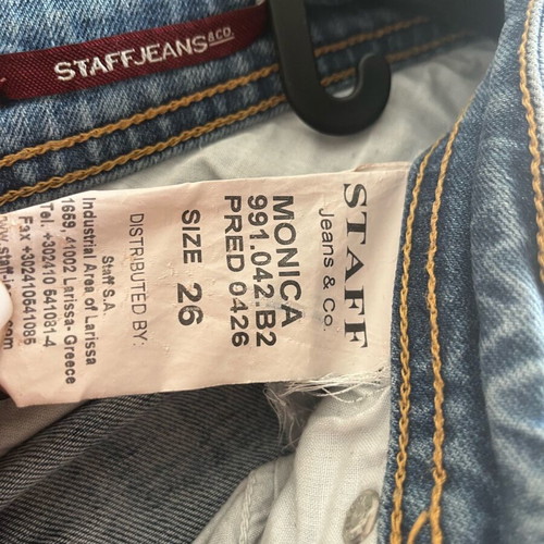 Women's Jean used Staff blue, sizes S and M