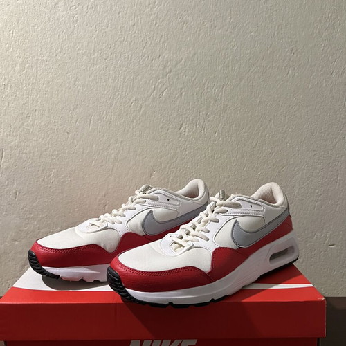 Nike Air Max SC-41 sneakers, red and white, size 41