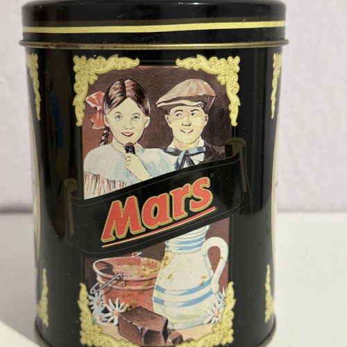 Vintage Mars Metal Collectible Tin like new