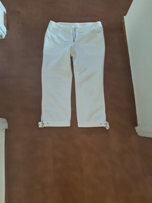 Benetton women's jeans like new, size L 40 12, white