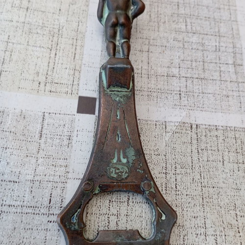Vintage brass bottle opener 12 cm like new