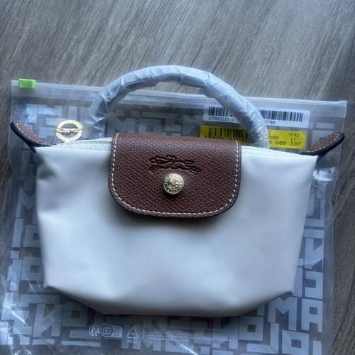 Longchamp mini bag, beige