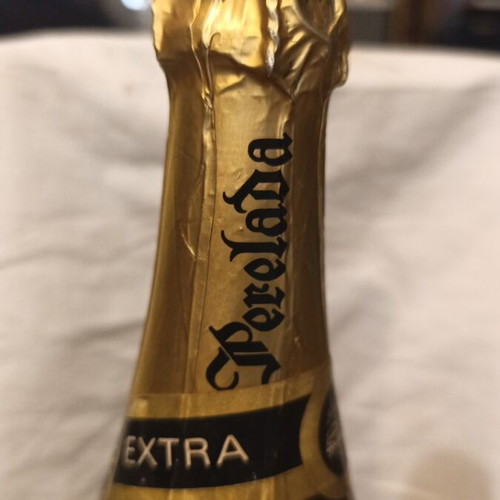 Vintage Castillo Perelada Cava Extra Seco bottle 1980s new