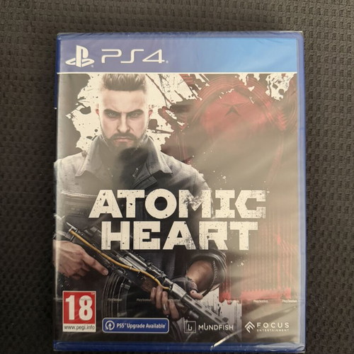 Atomic Heart PlayStation 4 game new, action adventure shooting