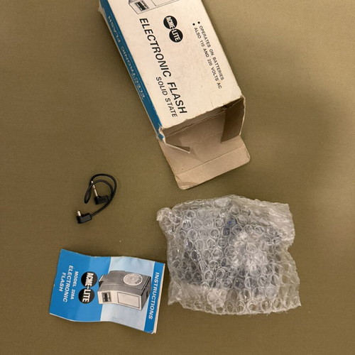 Electronic flash ACME like new with accessories