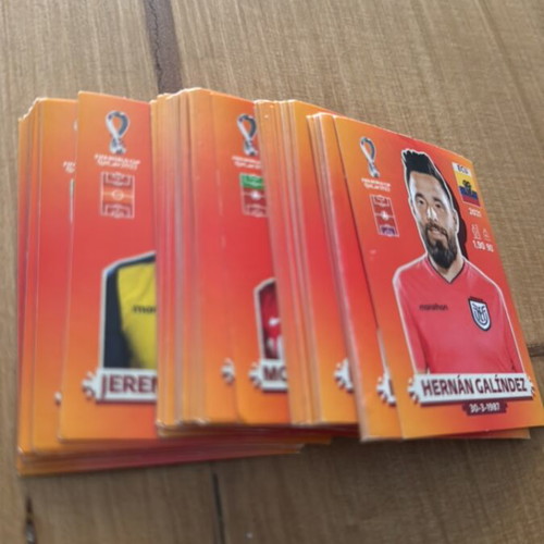 Panini WC 2022 Qatar stickers, 100+ new