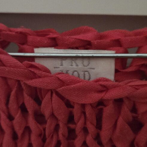 Knit Sweater coral color like new