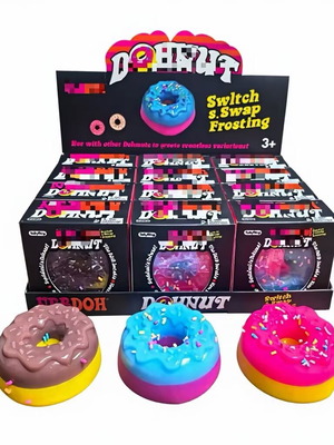 Squishy Donuts foam toy like new, random color, 1 piece