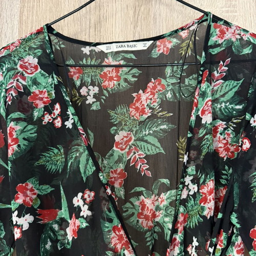 Zara floral jumpsuit
