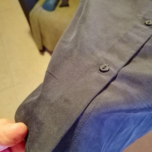 Cos striped blouse like new, 3/4 sleeve, white and blue