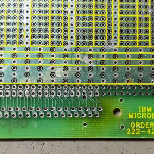 IBM PC Microboard ISA Bus electronic construction board like new
