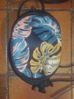 Mango vegan leather shoulder bag used with original designs