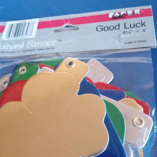 Good luck Banner new for decoration