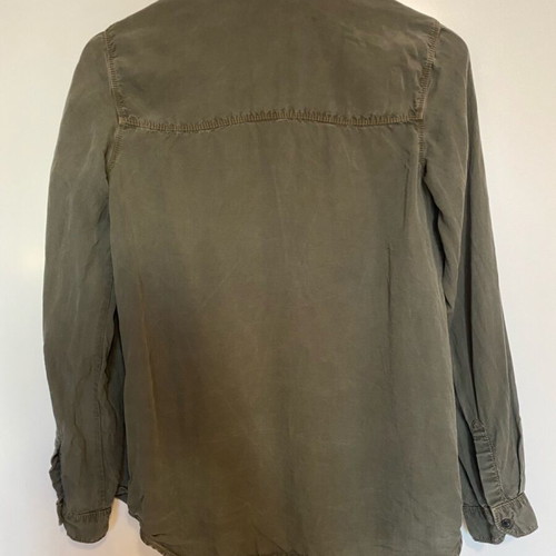 Stradivarius women's shirt used with chest pockets size S
