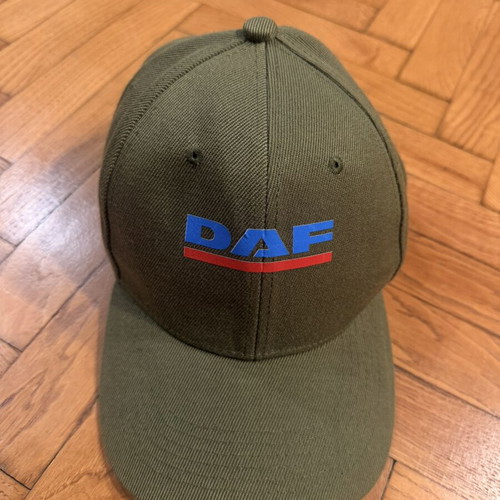 Khaki cap with DAF print new, unused