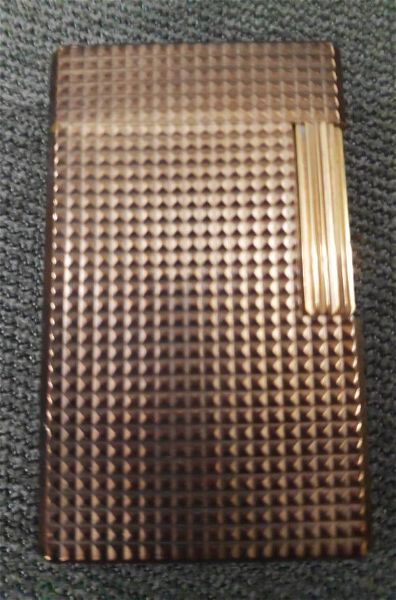  Vintage 1965 St. Dupont Parisian Goldplate Lighter