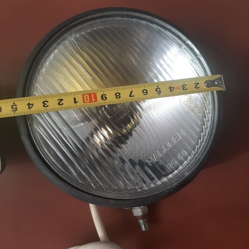 Halogen car spotlights used, pack of three, English made