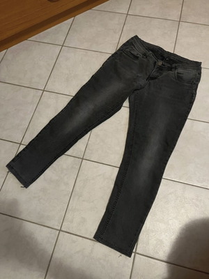 Grey jeans like new, size L / 40 / 12