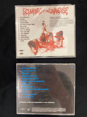 Gwar 2 CD bundle Scumdogs Of The Universe and America Must Be Destroyed like new