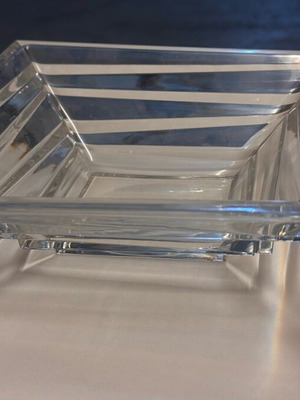 Bohemia crystal fruit bowl like new