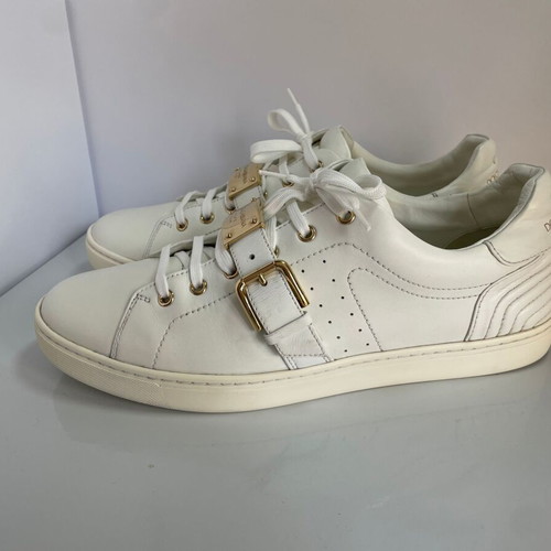 Dolce & Gabbana men leather sneakers like new, size 43