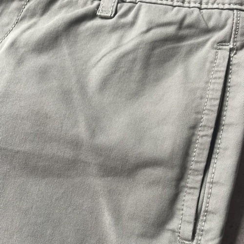 Mango boy's bermuda shorts, 134 cm, grey green gabardine fabric