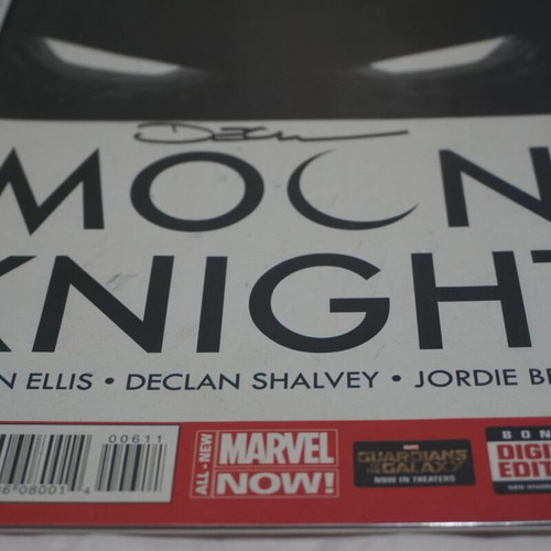 Moon Knight issue 6 like new, signed