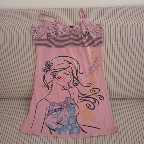 Beach dress like new, pink, size M
